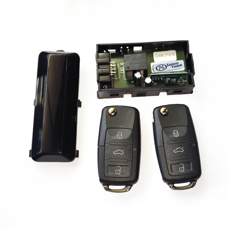 کیت یونیت قفل مرکزی سمند ریموت دار 3 دکمه