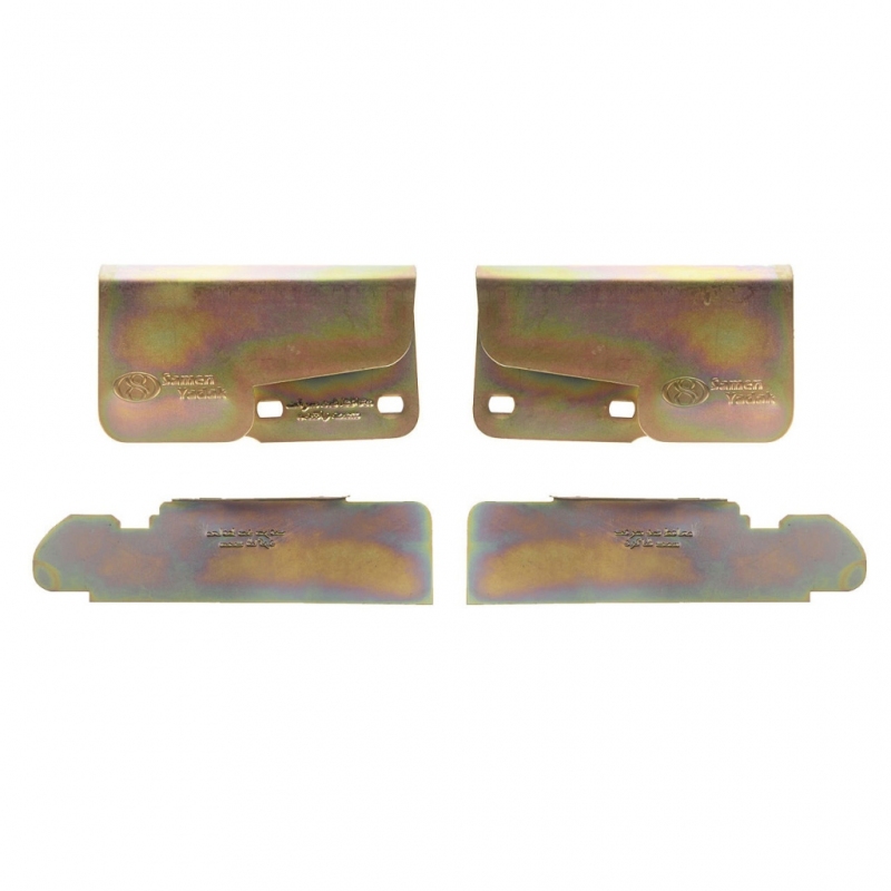 محافظ ضد سرقت درب پراید ورق ضخیم طلایی بسته 4 عددی