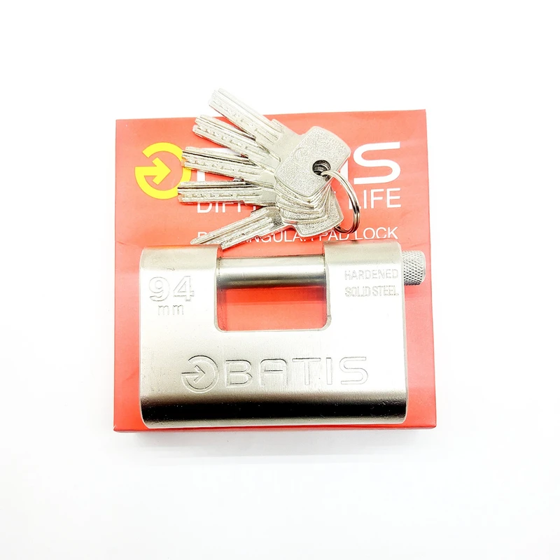 قفل کتابی باتیس مدل BA80006 سایز 94 میلی متر