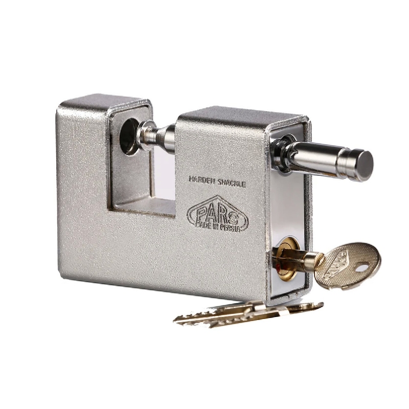 قفل کتابی کلید چهار پر  پارس
