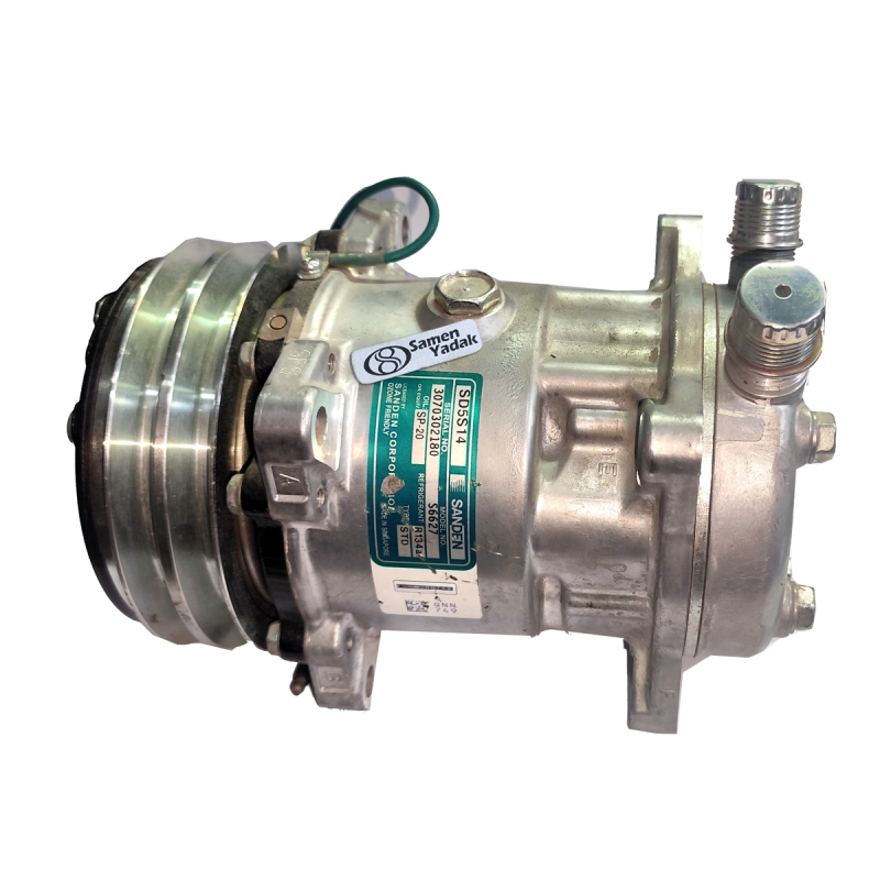 کمپرسور کولر ساندن سنگاپور دو تسمه نیسان و پادرا