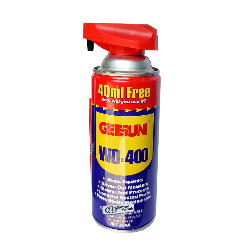 اسپری روان کننده و زنگ شور گتسان WD-400