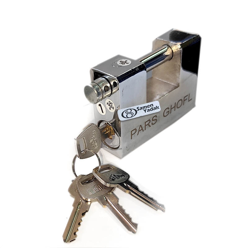 قفل کتابی کلید دو شیار پارس مدل DX 940