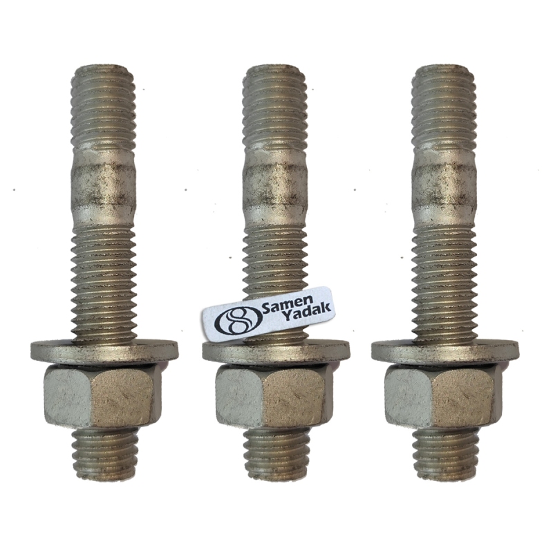 پیچ مثلثی دسته موتور 405 بسته 3 عددی