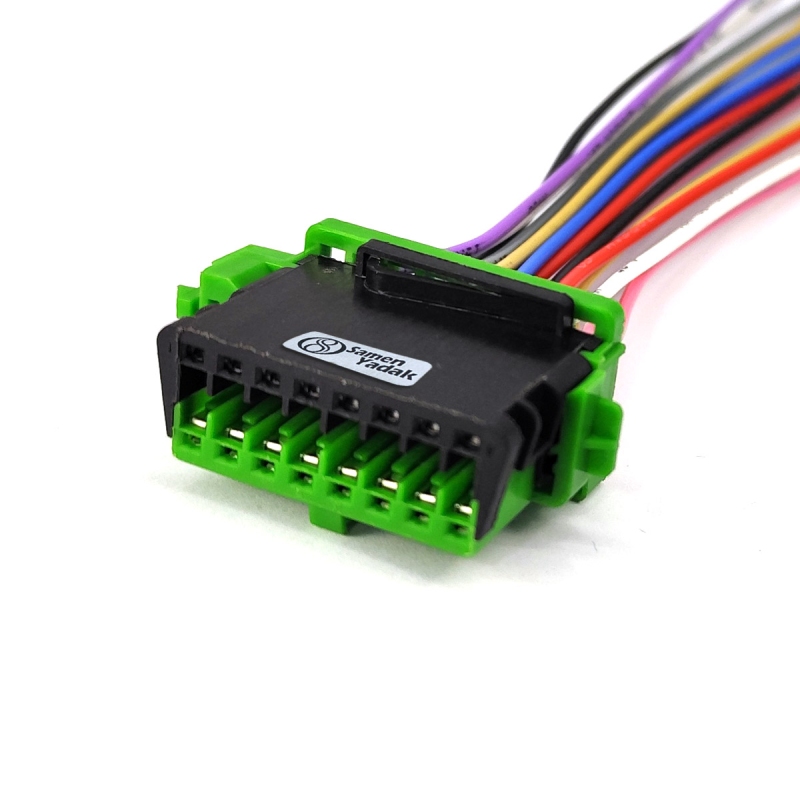 سوکت سبز OBD دیاگ ایرانخودرو و سایپا