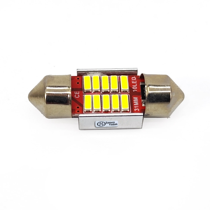لامپ SMD فشنگی سقف طول 31 میلیمتر