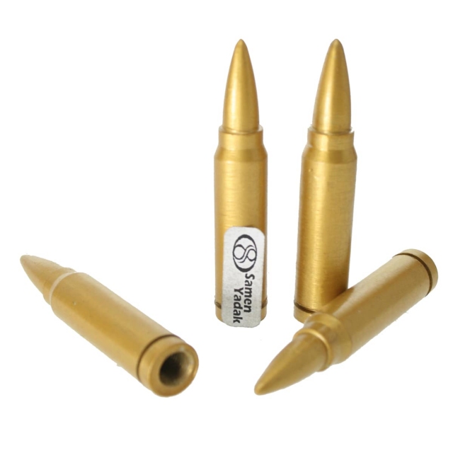 سر والف تزئینی طرح فشنگ (طلایی)