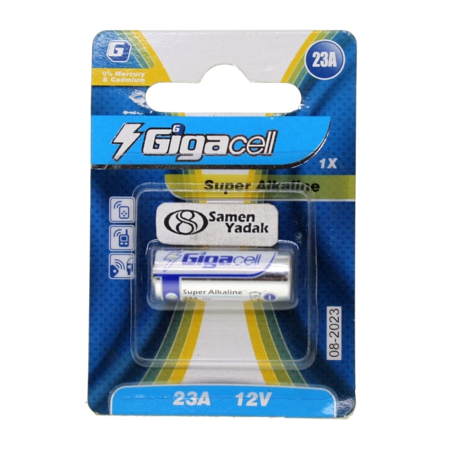 باطری ریموت 23A گیگاسل آلکالاین