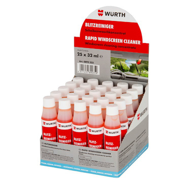 مایع شیشه شور غلیظ ورث WURTH آلمان