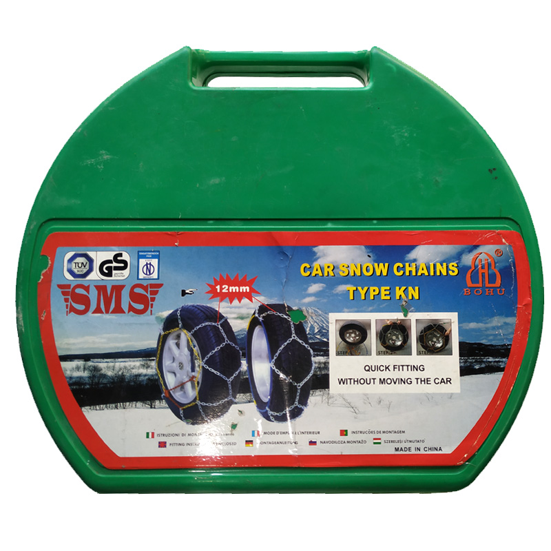 زنجیر چرخ ضربدری (زنبوری ) یخ شکن دار  مدل KN-100 مناسب خودروهای شاسی و یا لاستیک پهن