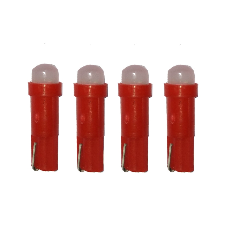 لامپ آریایی ریز قرمز بسته 4 عددی