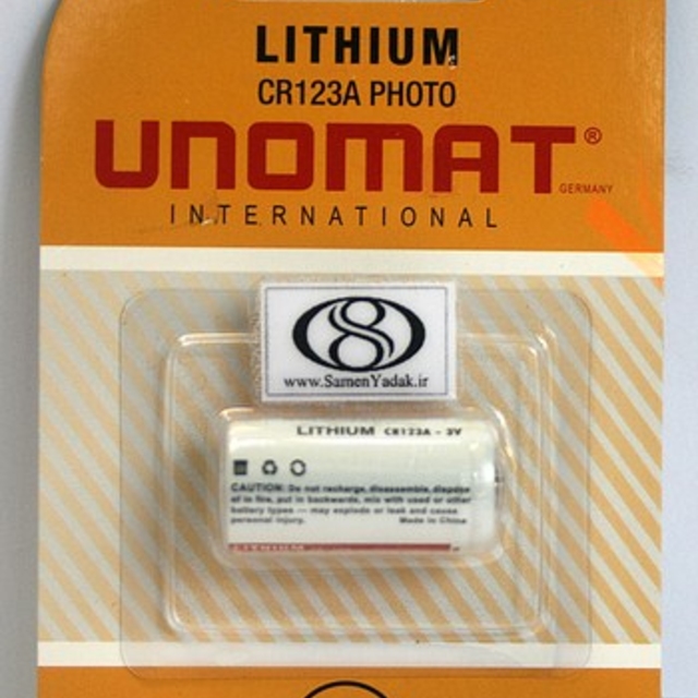باتری لیتیوم 123 کملیون