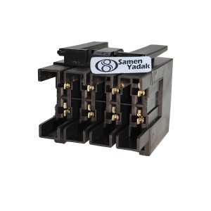 سوکت پایه فیوز جعبه فیوز داخل موتور 206، رانا و 207  مشکی)