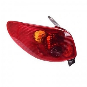 چراغ خطر عقب پژو 206 صندوق دار قدیم جمع ساز سمت راست