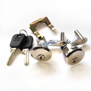 قفل سوئیچی ضد سرقت برنجی درب جلو 206 ، 207 و رانا میرزایی