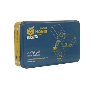 قفل کتابی منیر صنعت M110 با 18 ساچمه