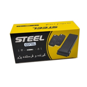 یونیت قفل مرکزی پژو 405 ریموت دار دو دکمه استیل بت