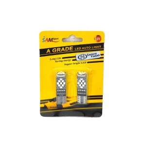 لامپ 24 SMD آبی T10چراغ کوچک خودرو SAM بسته دو عددی
