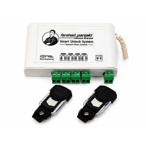 ماژول 4 رله کنترل ریموتی درب خودرو فرشاد پنجکی