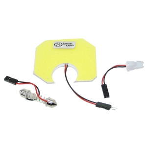 لامپ COB چراغ سقف و صندوق پراید