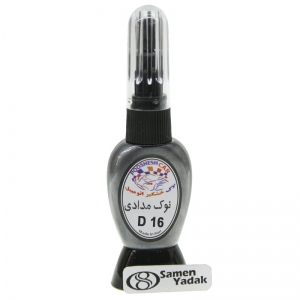 لاک خشگیر اتومبیل رنگ نوک مدادی کد D16 - ایران خودرو 67919 - برلیانس نوک مدادی