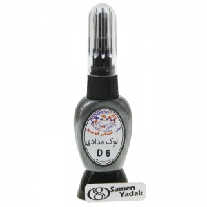لاک خشگیر اتومبیل  رنگ نوک مدادی کد D6 - مدیران خودرو M722