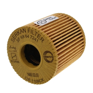 فیلتر روغن کوتاه 206 سرکان ( 206،207، پژو 407، رانا ، TU5 ، H30 Cross ، سیتروئن C3 , C5 ، دی اس 5 ، 7 پژو 2008 پژو 508)