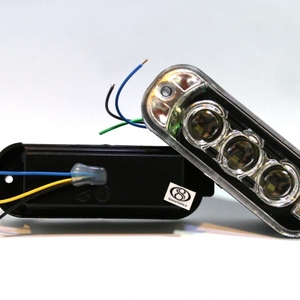 LED داخل سپر پراید