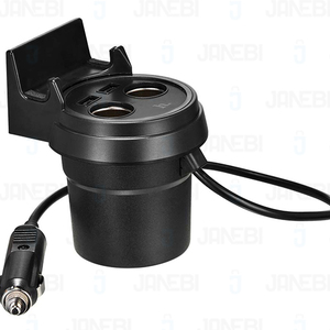 شارژر فندکی جا لیوانی خودرو HOCO UC207 Multifunction Cup Shape Car