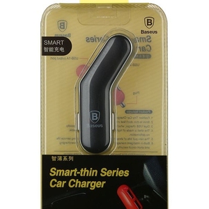شارژر فندکی دو پورت بیسوس Baseus Smart-thin Series Fashion Tiny Car Charger 3.4A