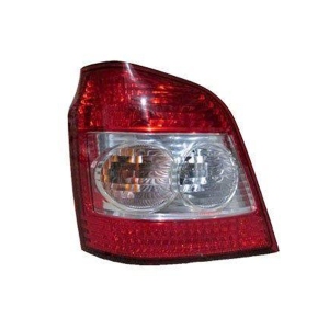 چراغ خطر عقب پراید 111 شرکتی همراه با لامپ اسرام سمت چپ