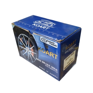 لنت ترمز عقب تیبا مدل پایین  طرح سایپایی کره ای (Koart )