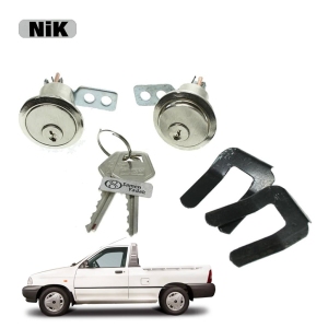 قفل سوئیچی برنجی(نیک) دو درب جلو پراید وانت 151