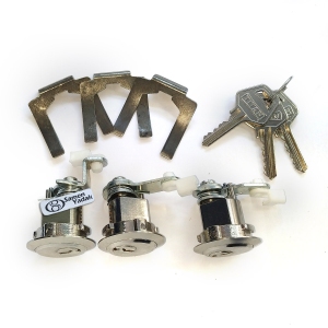 قفل سوئیچی برنجی ضد سرقت سری درب و صندوق 405 و پرشیا وی تک