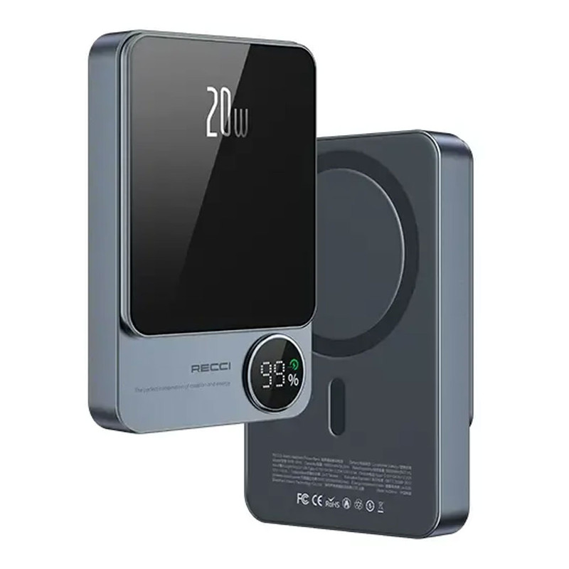 پاوربانک Rexcin مدل w16 با ظرفیت 10000 با گارانتی شرکتی