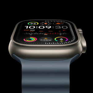 ساعت هوشمند 49 میلی متری اپل مدل Ultra 3 Black Titanium Case با بند Titanium Milanese