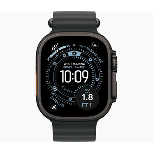 ساعت هوشمند 49 میلی متری اپل مدل Ultra 3 Black Titanium Case با بند Titanium Milanese