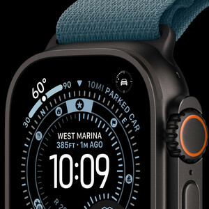 ساعت هوشمند 49 میلی متری اپل مدل Ultra 3 Black Titanium Case با بند Titanium Milanese