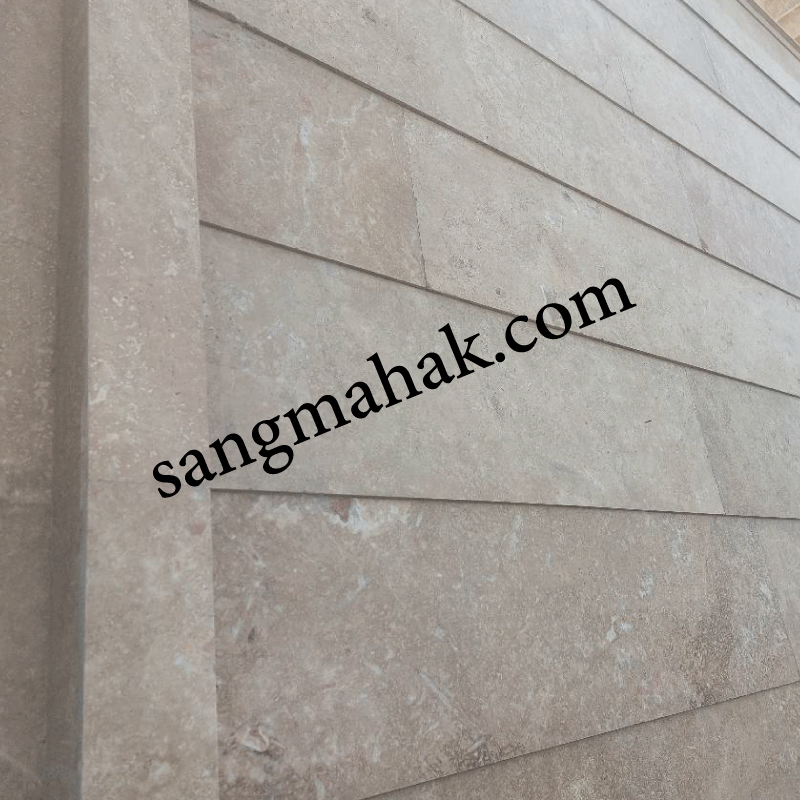 سنگ تراورتن شکلاتی یزد برای سنگ نما