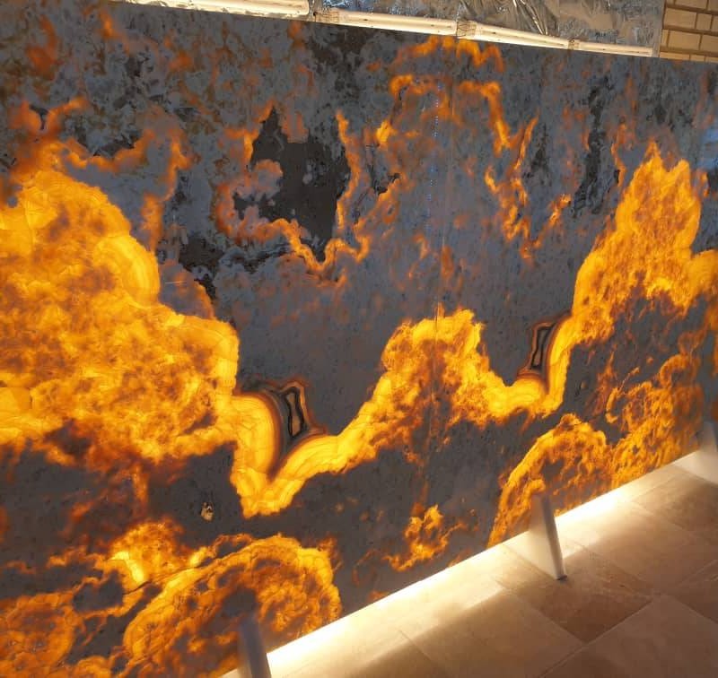 سنگ اونیکس (مرمر) برای پله و راه پله