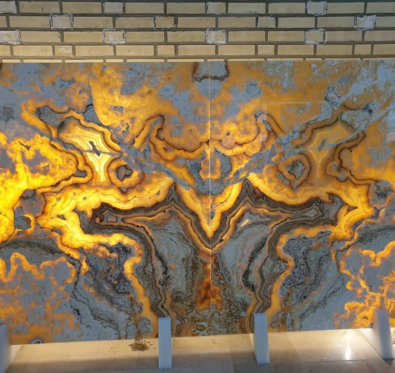 سنگ اونیکس (مرمر) برای کف ساختمان