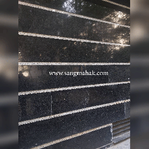 سنگ گرانیت مشکی نطنز برای سنگ نما