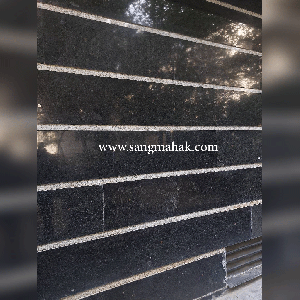 سنگ گرانیت مشکی نطنز برای سنگ نما