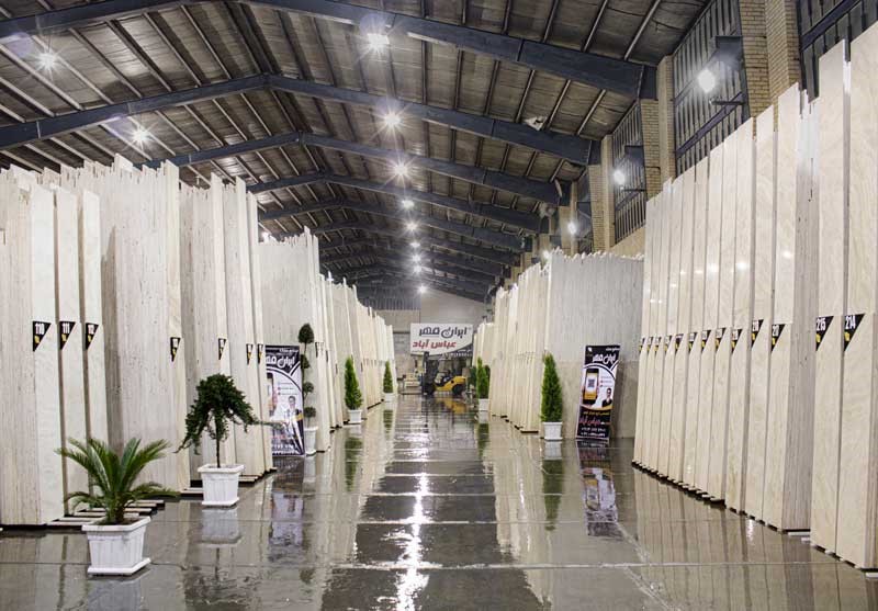 معتبرترین مرکز فروش سنگ تراورتن عباس آباد