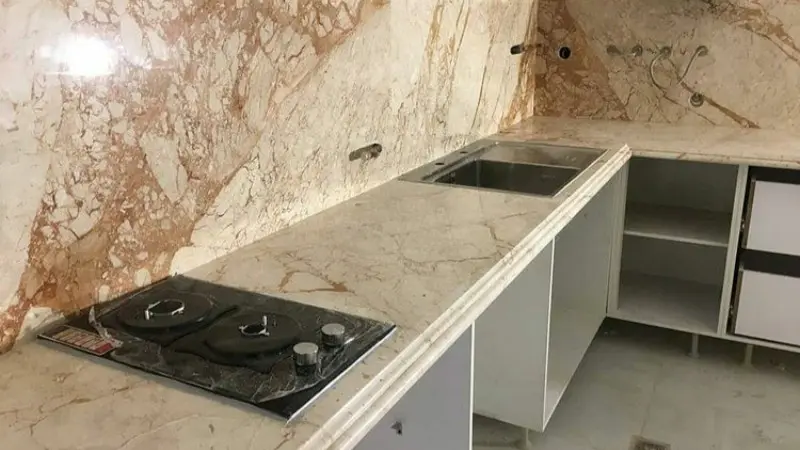 جدیدترین مدل سنگ کابینت آشپزخانه
