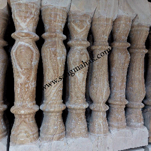 صراحی سنگی(نرده سنگی) گرد