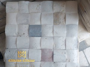 معرفی سنگ آنتیک پشت تلویزیون سفید: ترکیبی از زیبایی و کارایی