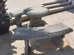 نیمکت طرح سنگ