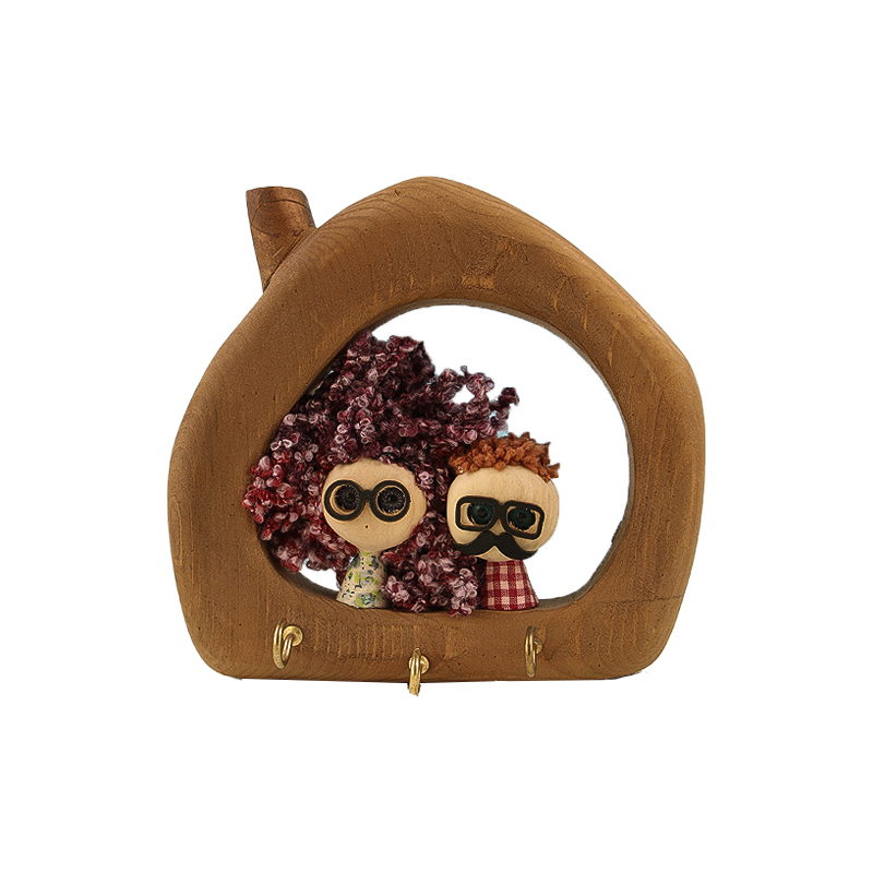 قاب جاکلیدی عروسک جفتی