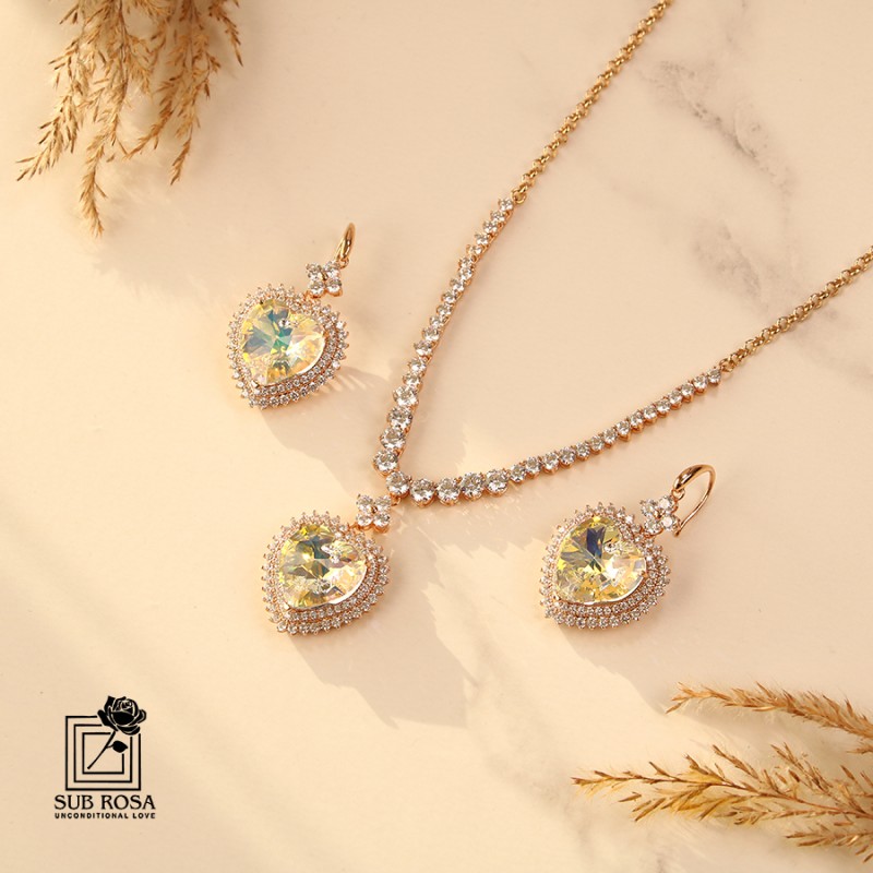 نیم ست سواروسکی المنتس 720 ویژه 14996